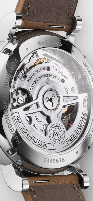 Portofino Watch back.