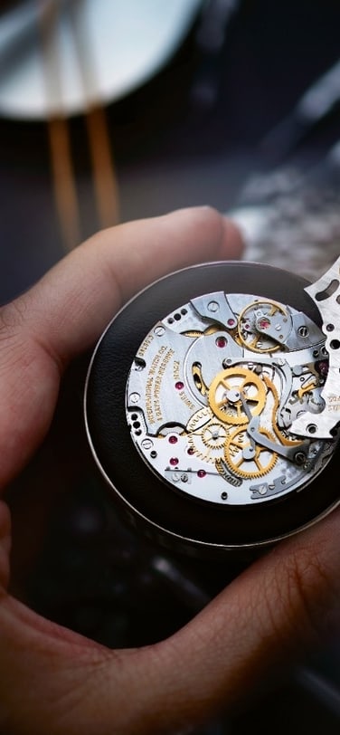 Photo of watch complication and hand