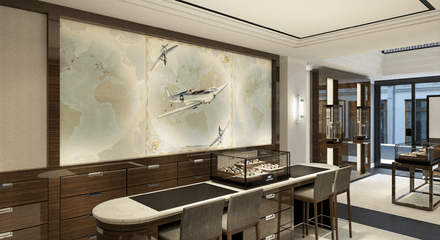 IWC Schaffhausen Flagship Boutique - London, New Bond Street.